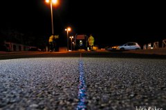 Traçage ligne bleue Marathon de La Rochelle 2019