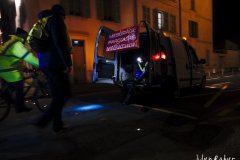 Traçage ligne bleue Marathon de La Rochelle 2019