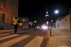 Traçage ligne bleue Marathon de La Rochelle 2019