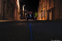 Traçage ligne bleue Marathon de La Rochelle 2019