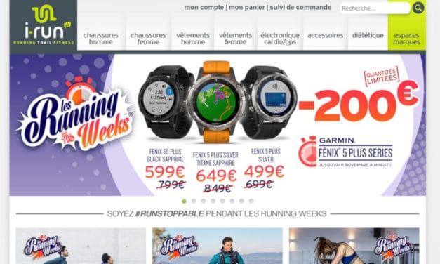 Réduc sur les Fenix 5 Plus chez I-Run