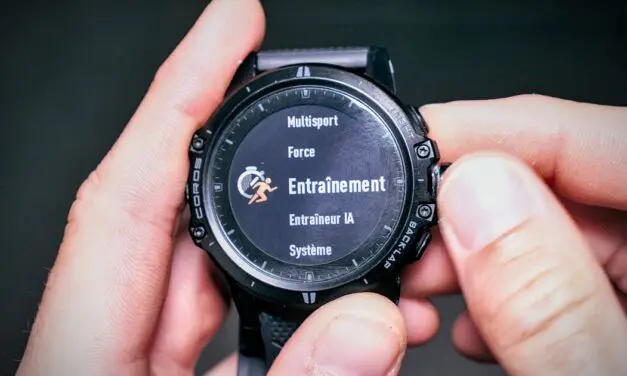 Le mode Entraînement de Coros