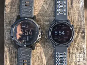 comparaison vertix et coros pace 2 montre sport cardio gps